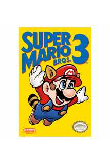 Постер Super Mario Bros 3 (NES Cover)